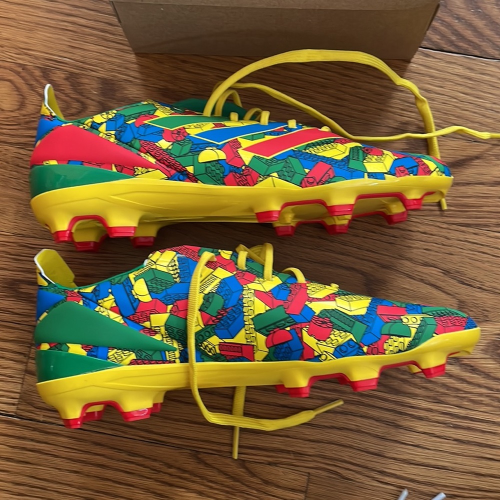 Adidas Lego cleats. New, never worn